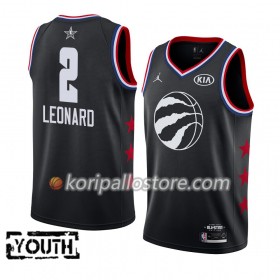 Toronto Raptors Kawhi Leonard 2 2019 All Star Jordan Brand Musta Lasten Pelipaidat Swingman